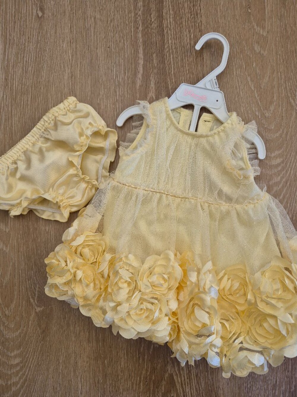 Yellow baby dress